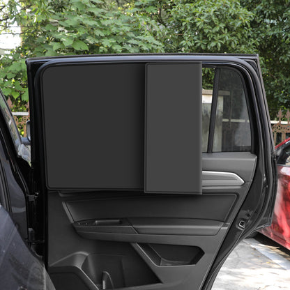 Summer Sun Protection 10 Strong Magnetic Full Blackout Magnetic Car Curtains Magnetic Opaque Car Sunshades - image 2