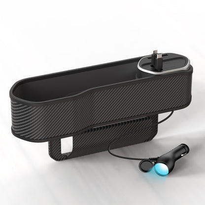 Car seat gap storage box multifunctional car storage box support super fast charge charging storage two-in-one - image 5