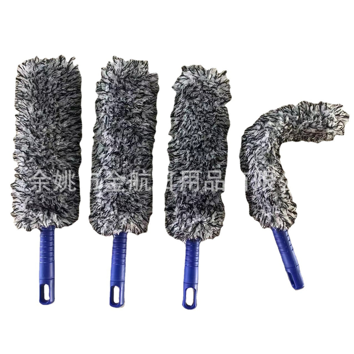 Car wash brush cross-border arbitrary bending microfiber tire brush car details brush cleaning duster steel wheel hub brush - image 1