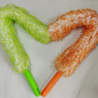 Car wash brush cross-border arbitrary bending microfiber tire brush car details brush cleaning duster steel wheel hub brush - image 2