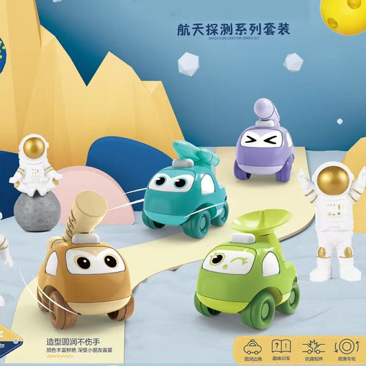 Shake the sound hot children's toy car boy inertia car fire engineering car 1-2-3 years old treasure toy set - image 2
