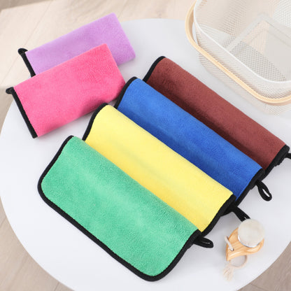Wholesale Two-Color Double-Sided Car Wash Towel Coral Fleece Car Cleaning Microfiber Cloth Thickened Absorbent Cleaning Towel - image 2
