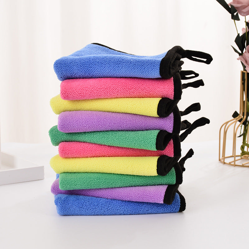 High Density Coral Fleece Car Wash Towel Car Washing Towel Household Kitchen Cleaning Towel Double-sided Quick-drying Towel Automotive Supplies - image 3