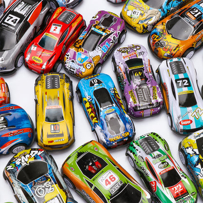 Huili alloy car many exquisite inertia car children's toy car model toy car racing wholesale - image 1