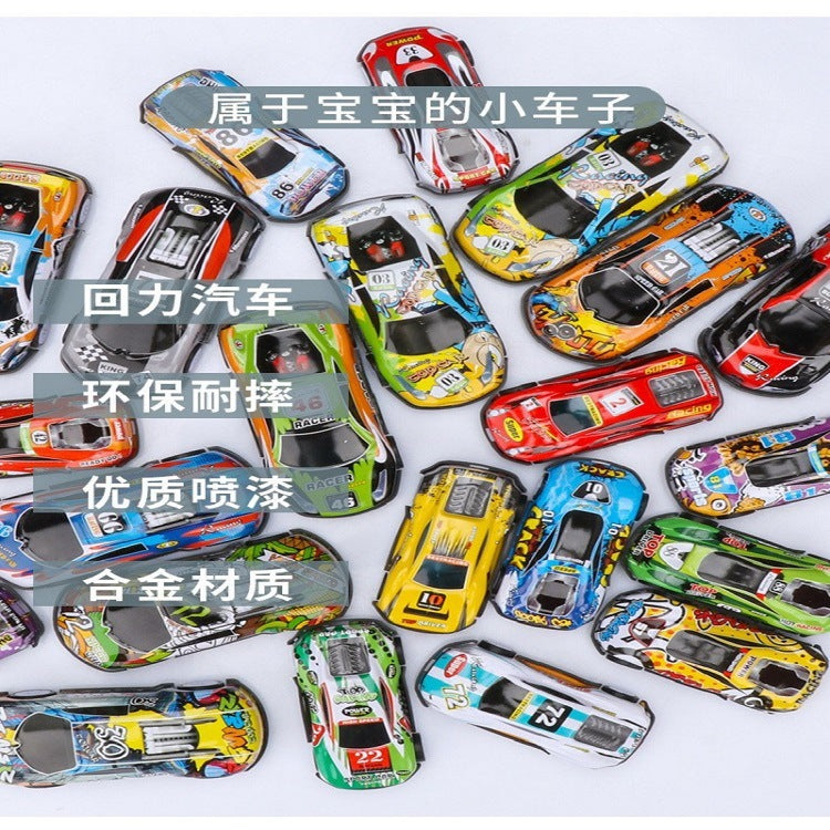 Huili alloy car many exquisite inertia car children's toy car model toy car racing wholesale - image 3