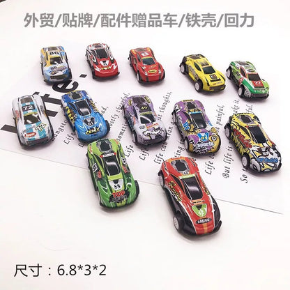 Huili alloy car many exquisite inertia car children's toy car model toy car racing wholesale - image 4