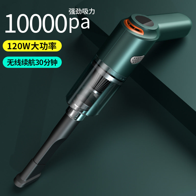 Car Vacuum Cleaner Car Wireless Charging Car Home Handheld Small Car Mini High Power Suction - image 2
