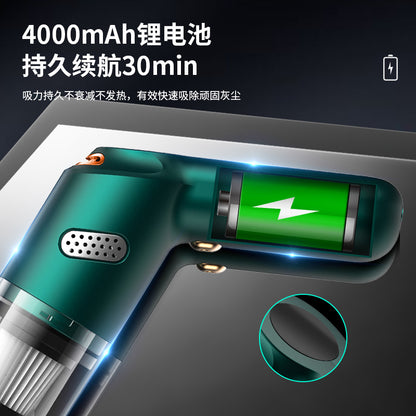 Car Vacuum Cleaner Car Wireless Charging Car Home Handheld Small Car Mini High Power Suction - image 3