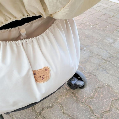 ins Korean Style Baby Stroller Storage Hanging Bag Outgoing Bottle Diaper Storage Bag Children's Car Storage Hanging Bag - image 2