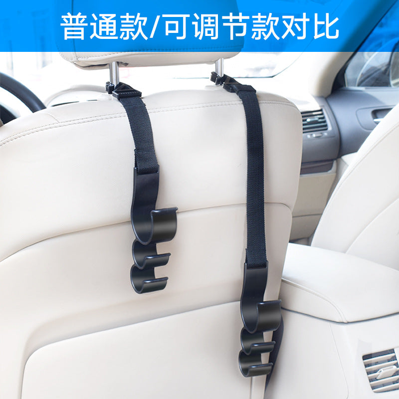 Car Hook Car Hook Seat Back Hook Multifunctional Trunk Umbrella Holder Car Umbrella Storage - image 2