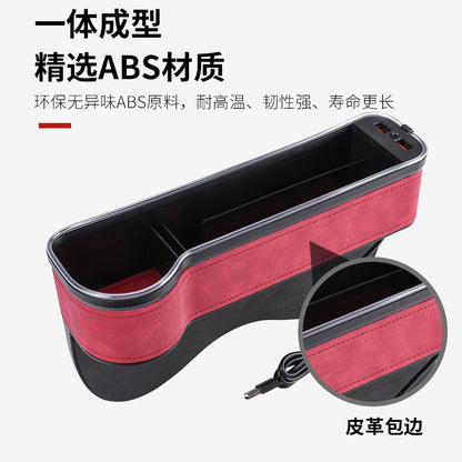 Suitable for seat gap storage box multi-functional car gap central control storage box car seat storage - image 4