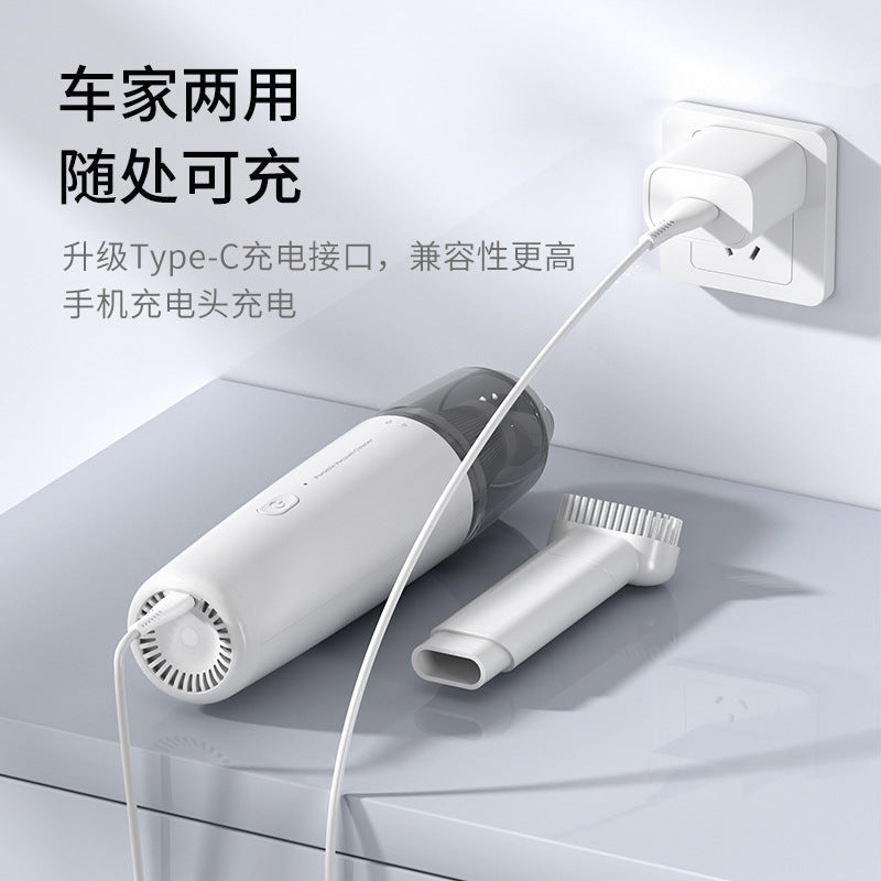 Car Vacuum Cleaner Mite Remover Car Wireless Rechargeable High Power Small Handheld Household Mini Vacuum Cleaner - image 3