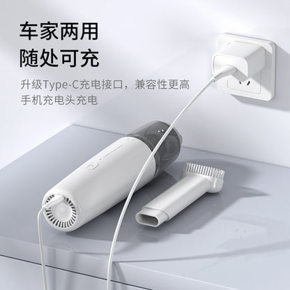 Car Vacuum Cleaner Mite Remover Car Wireless Rechargeable High Power Small Handheld Household Mini Vacuum Cleaner - image 3