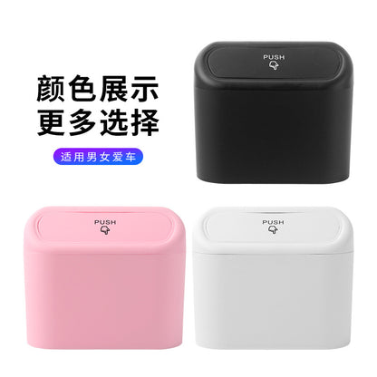 Car Trash Can Car Seat Back Door Hanging Storage Box Multifunctional Garbage Bag Folding Storage Car Supplies - image 3