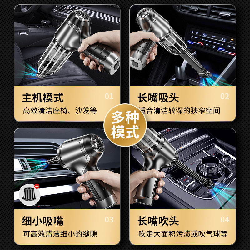 Car Wireless Vacuum Cleaner Multifunctional Powerful Blow Suction Household Small Suction Handheld High Power Blower Dust - image 4