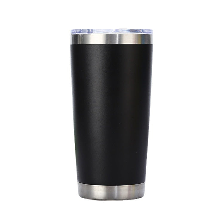 Amazon 20oz car cup car large capacity ice cup double vacuum stainless steel beer straw thermos cup - image 5
