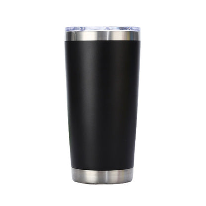 Amazon 20oz car cup car large capacity ice cup double vacuum stainless steel beer straw thermos cup - image 5