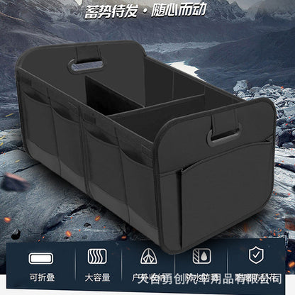 Vehicle-Mounted Wear-Resistant and Durable Folding Quality Outdoor Waterproof Multi-Functional Car Handle Storage Box Suitcase - image 1