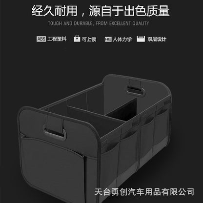 Vehicle-Mounted Wear-Resistant and Durable Folding Quality Outdoor Waterproof Multi-Functional Car Handle Storage Box Suitcase - image 2