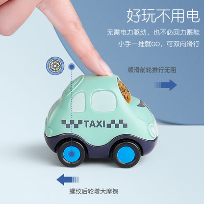 Children's Car Toy Set Inertia Car Non-back Boy Baby Model Fall Resistant One Year Old Two Girls Baby - image 2