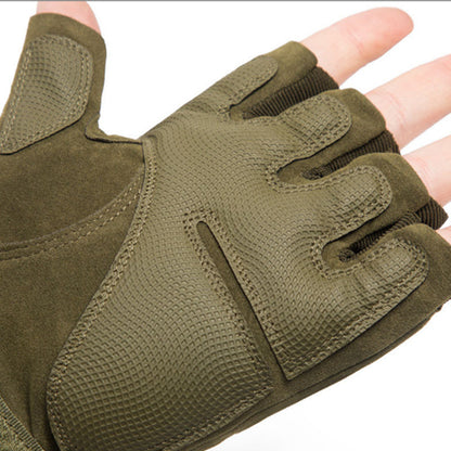 Cross-Border Tactical Gloves Men's Half-Finger Long-Finger Gloves Outdoor Riding Motorcycle Military Fan Fighting Fitness Protective Gloves - image 3