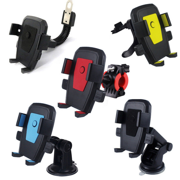 Car Air Outlet Suction Cup Navigation Freely Adjustable Mobile Phone Holder Bicycle Mobile Phone Holder Factory Direct Sales Wholesale - image 1