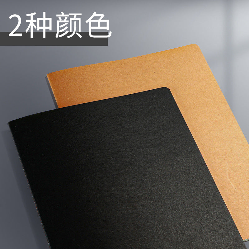 Kraft Paper Notebook Subsubject Mathematics Chinese Exercise Thin 16K Car Line Book Square Line Book a4 Large Book - image 3