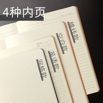 Kraft Paper Notebook Subsubject Mathematics Chinese Exercise Thin 16K Car Line Book Square Line Book a4 Large Book - image 4