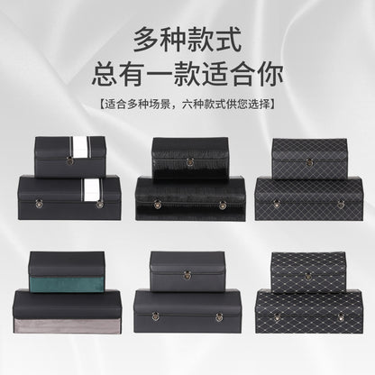 Car trunk storage box car storage box Multifunctional leather folding storage box car storage box - image 3