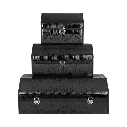 Car trunk storage box car storage box Multifunctional leather folding storage box car storage box - image 5