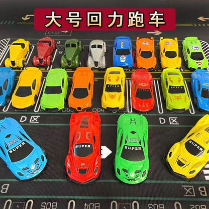 Cpc Certified Children's Toy Car Pull-Back Cartoon Engineering Vehicle Fire Truck Gift Doll Machine 3 Mini 6 Years Old - image 3
