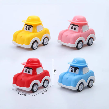 Cpc Certified Children's Toy Car Pull-Back Cartoon Engineering Vehicle Fire Truck Gift Doll Machine 3 Mini 6 Years Old - image 4