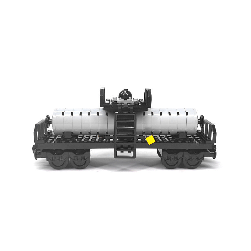Yutong domestic MOC building block car transport vehicle container wood car small particle assembly building block toy bag - image 2