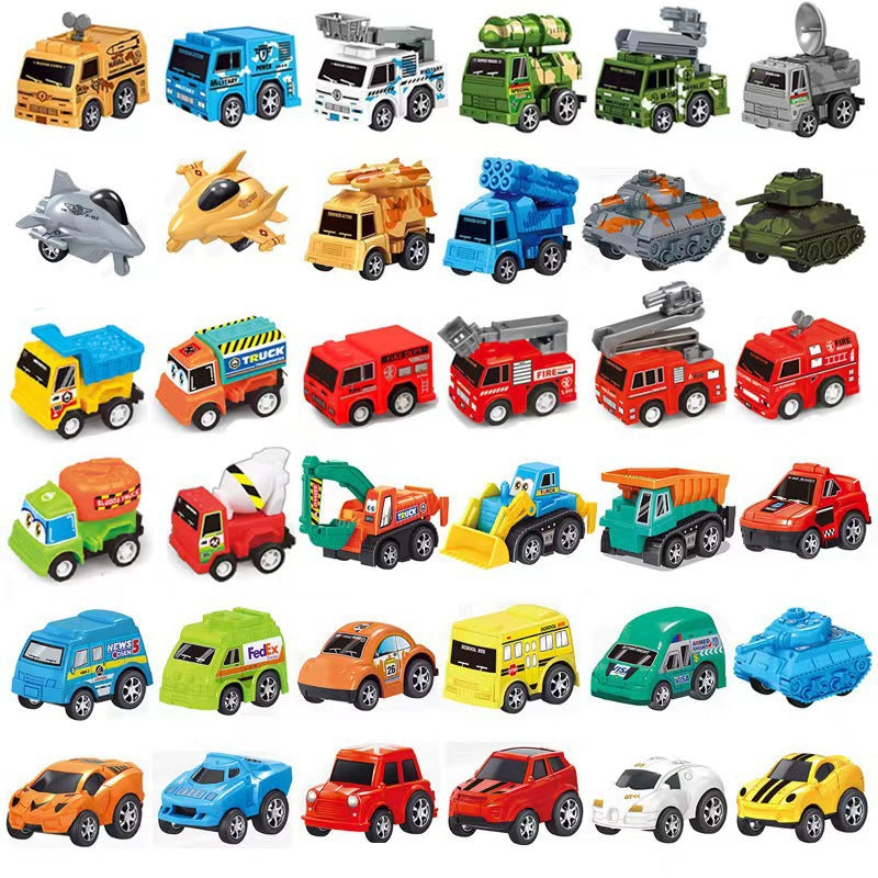 Cross-Border Mini Children's Pull-Back Car Children's Toy Car Boys and Girls Durable Animal Car Wholesale Temu Dropshipping - image 1