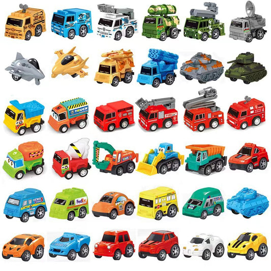 Cross-Border Mini Children's Pull-Back Car Children's Toy Car Boys and Girls Durable Animal Car Wholesale Temu Dropshipping - image 1