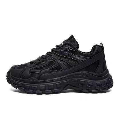 Dad Shoes 2025 Autumn Mesh Breathable Wear-Resistant Casual Shoes Tire Sole Sports Running Shoes Cross-Border Men's Shoes - image 5