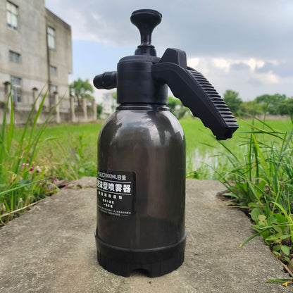 Foam watering can Car Wash artifact 2 liter watering can dual-purpose black transparent air pressure handheld sprayer high pressure gardening - image 2