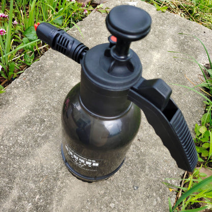Foam watering can Car Wash artifact 2 liter watering can dual-purpose black transparent air pressure handheld sprayer high pressure gardening - image 4