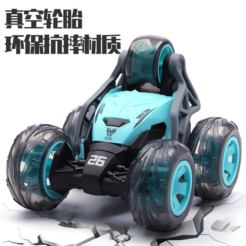 New Drift Car Rolling Stunt Four-Wheel Drive Off-Road Vehicle Large Racing Electric Remote Control Dump Truck Children's Toy Car - image 1