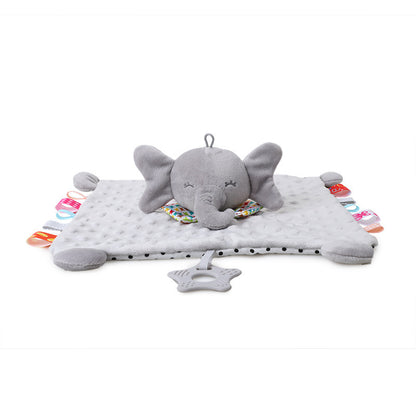 Babsky Baby Animal Ambulatory Towel Cute Cartoon Car Bed Hanging Baby Hand-kerchief Slipper Towel Ambulatory Towel Toy - image 4