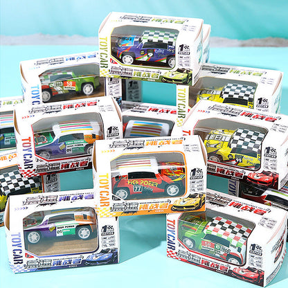 Mini Children's Pullback Alloy Car Pullback Fall Resistant Iron Pullback Car Children's Toy Car Model Toy Car - image 3