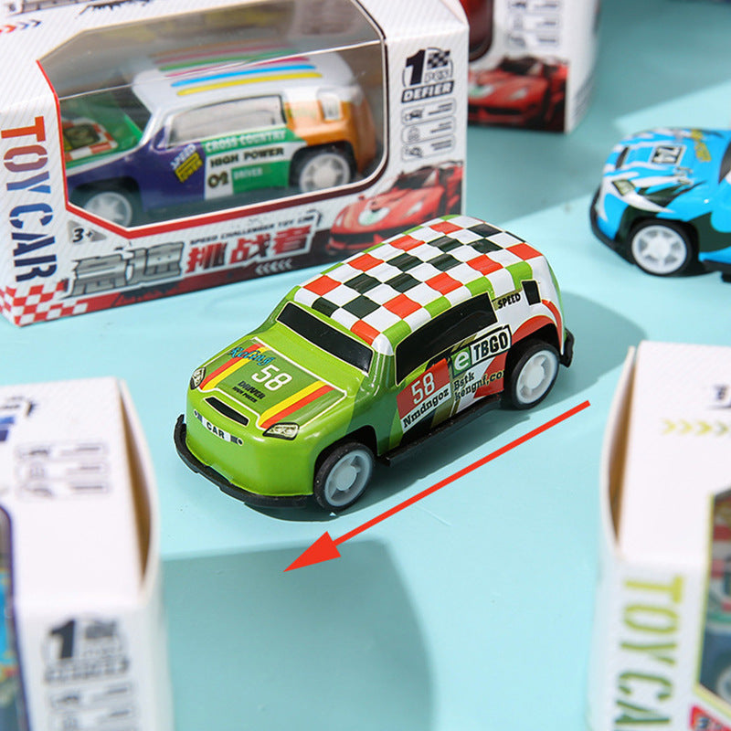 Mini Children's Pullback Alloy Car Pullback Fall Resistant Iron Pullback Car Children's Toy Car Model Toy Car - image 4