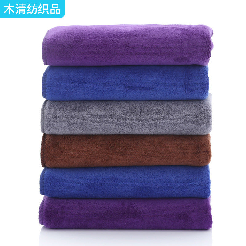 Fine Fiber Towel, Beauty Salon and Barber Shop Hair Drying Towel, Car Washing and Wiping Cloth, Soft and Thick Absorbent Towel - image 4