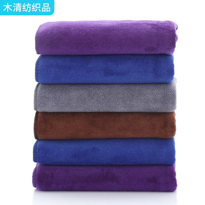 Fine Fiber Towel, Beauty Salon and Barber Shop Hair Drying Towel, Car Washing and Wiping Cloth, Soft and Thick Absorbent Towel - image 4