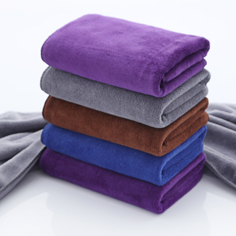 Fine Fiber Towel, Beauty Salon and Barber Shop Hair Drying Towel, Car Washing and Wiping Cloth, Soft and Thick Absorbent Towel - image 5