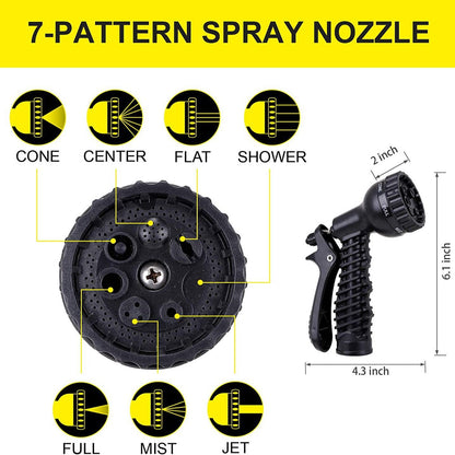 Factory direct supply cross-border stainless steel garden water pipe car wash watering water gun nozzle American standard garden water pipe wholesale - image 2