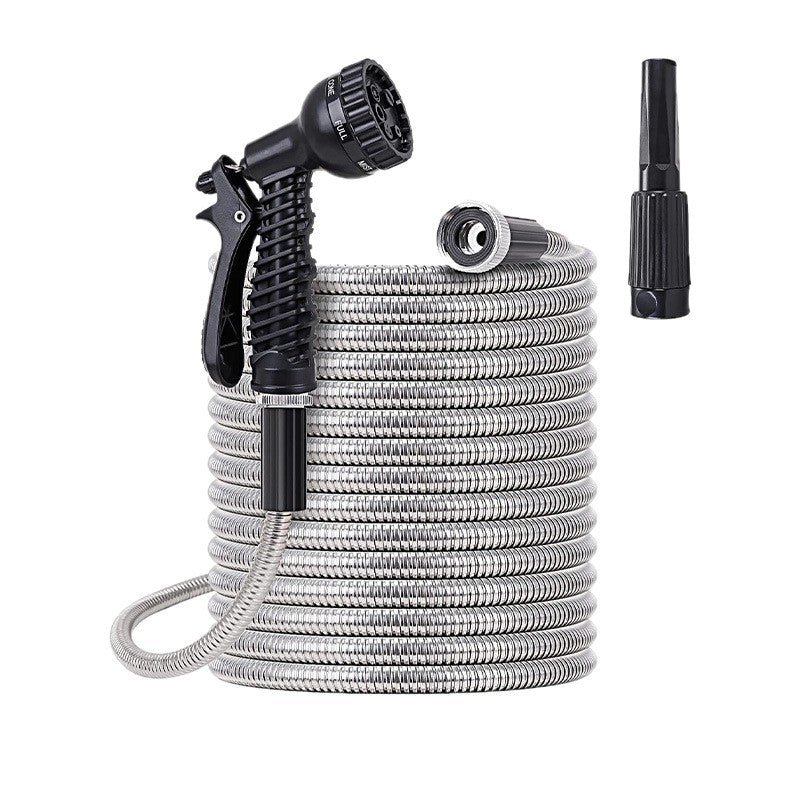 Factory direct supply cross-border stainless steel garden water pipe car wash watering water gun nozzle American standard garden water pipe wholesale - image 5