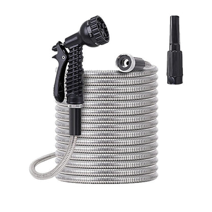 Factory direct supply cross-border stainless steel garden water pipe car wash watering water gun nozzle American standard garden water pipe wholesale - image 5
