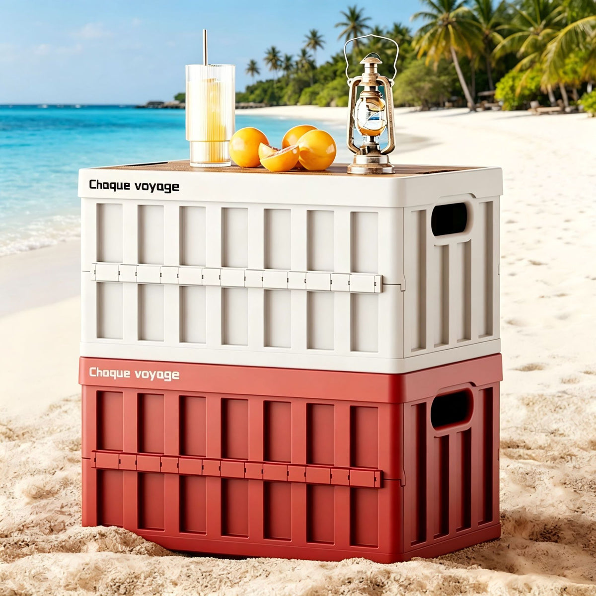 Outdoor Camping Box Storage Box Car Trunk Foldable Storage Box Plastic Storage Box Toy Storage Box - image 1