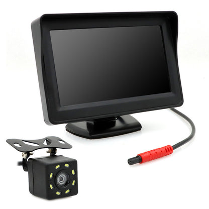 Portable Electric Video Pillow Smart Auto Cargo Inverted Image Folding Head-up Screen Wireless 4.3 "Car Display - image 5